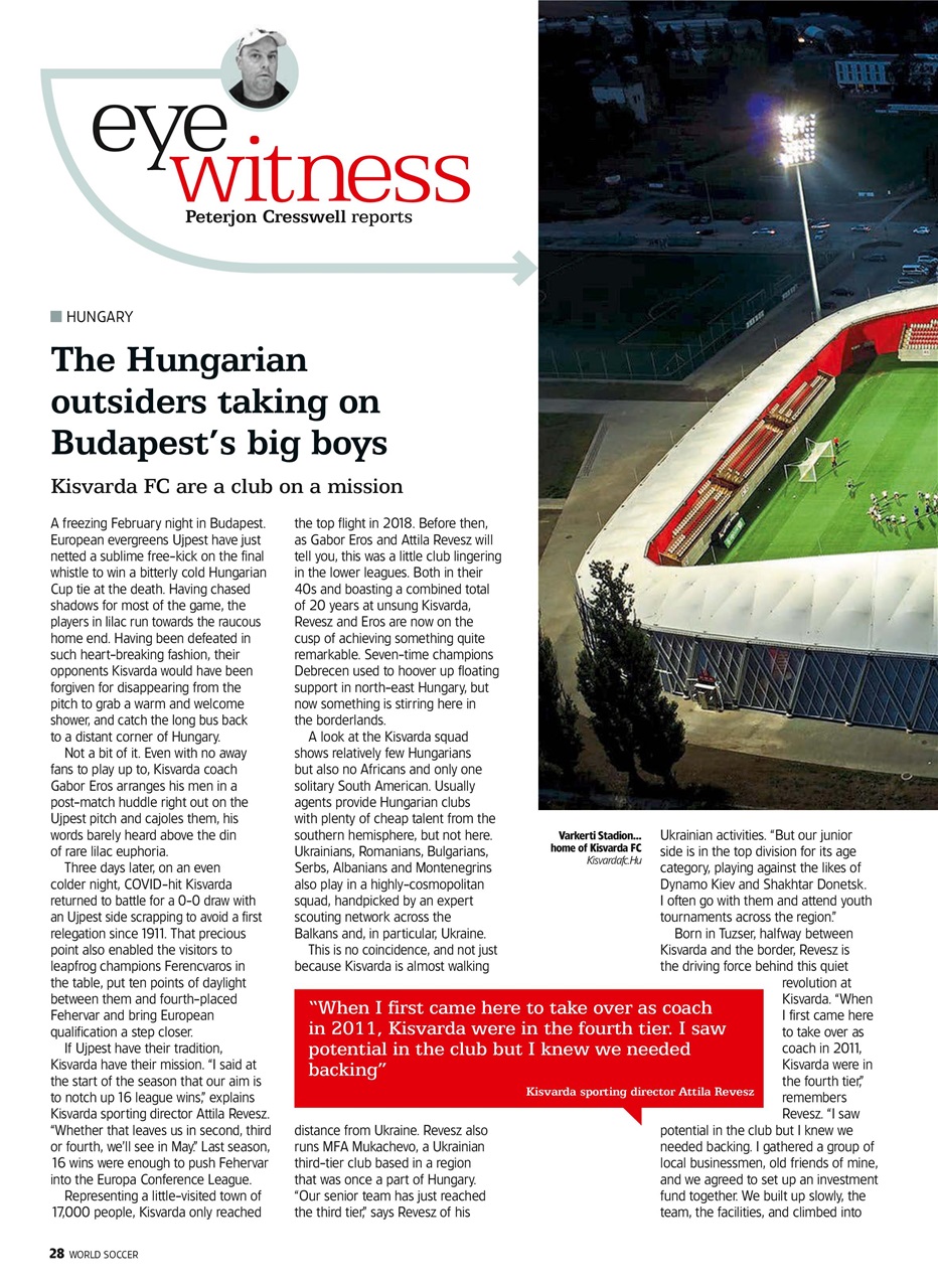 World Soccer Preview Pages