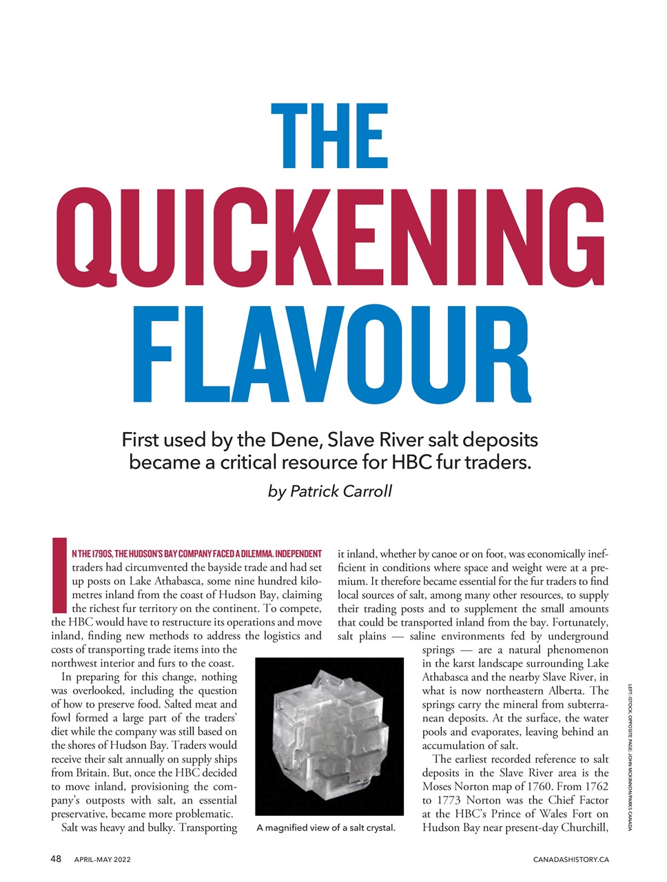 Canada's History Preview Pages