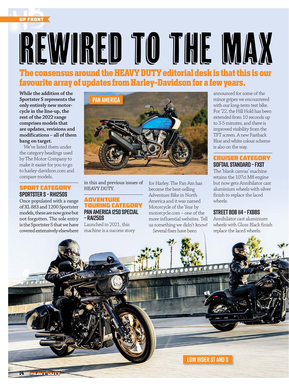 Heavy Duty Preview Pages