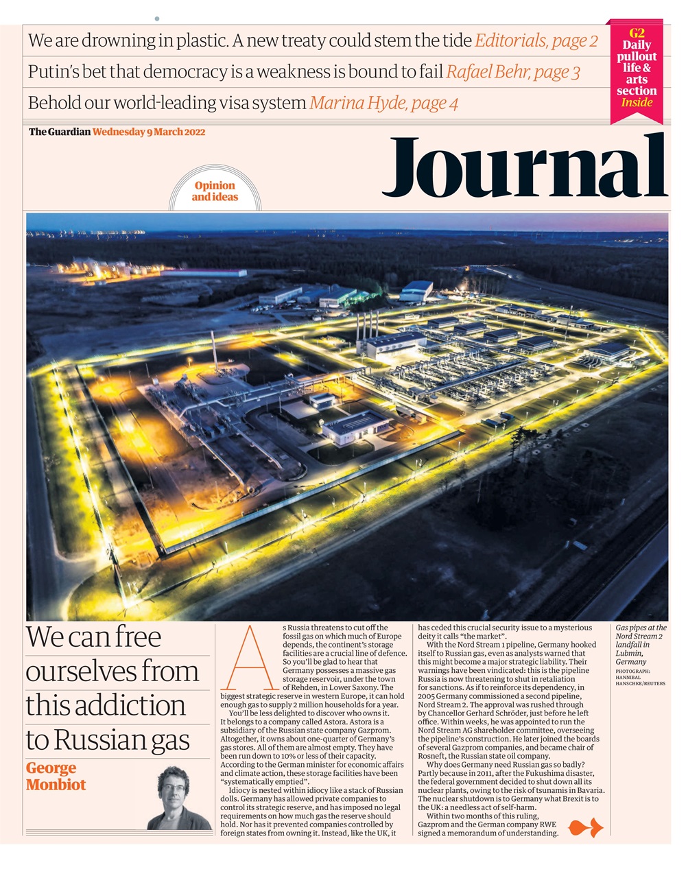 The Guardian Newspaper Preview Pages