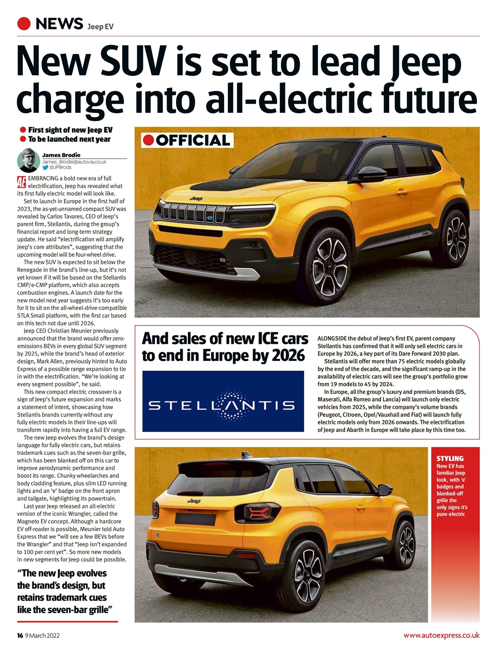 Auto Express Preview Pages