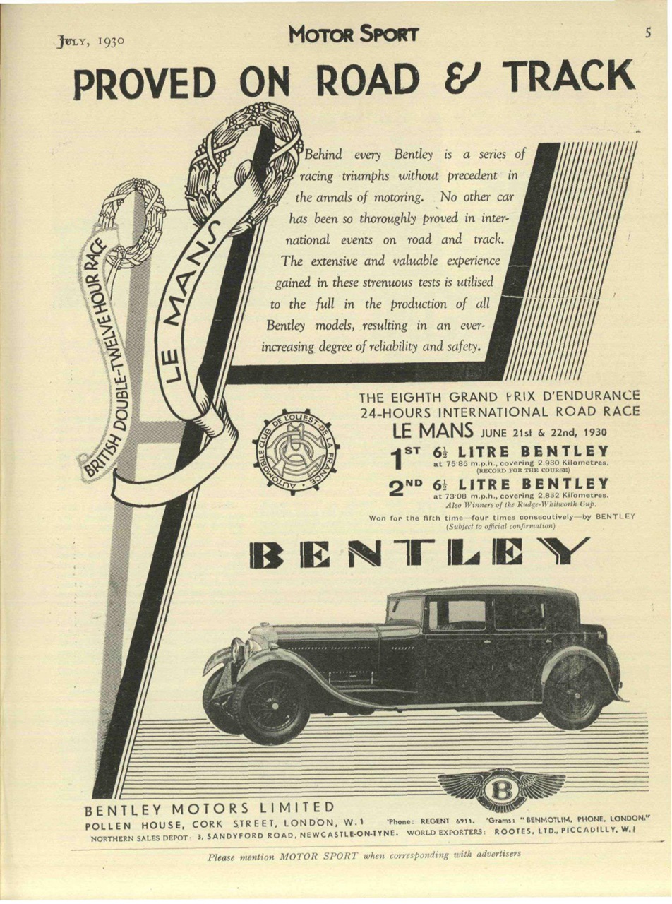 Motor Sport Magazine Preview Pages