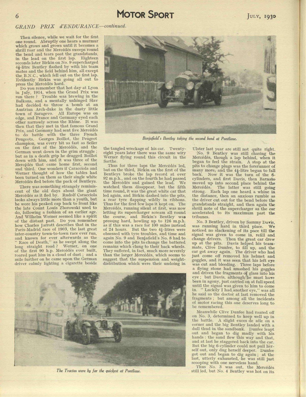 Motor Sport Magazine Preview Pages