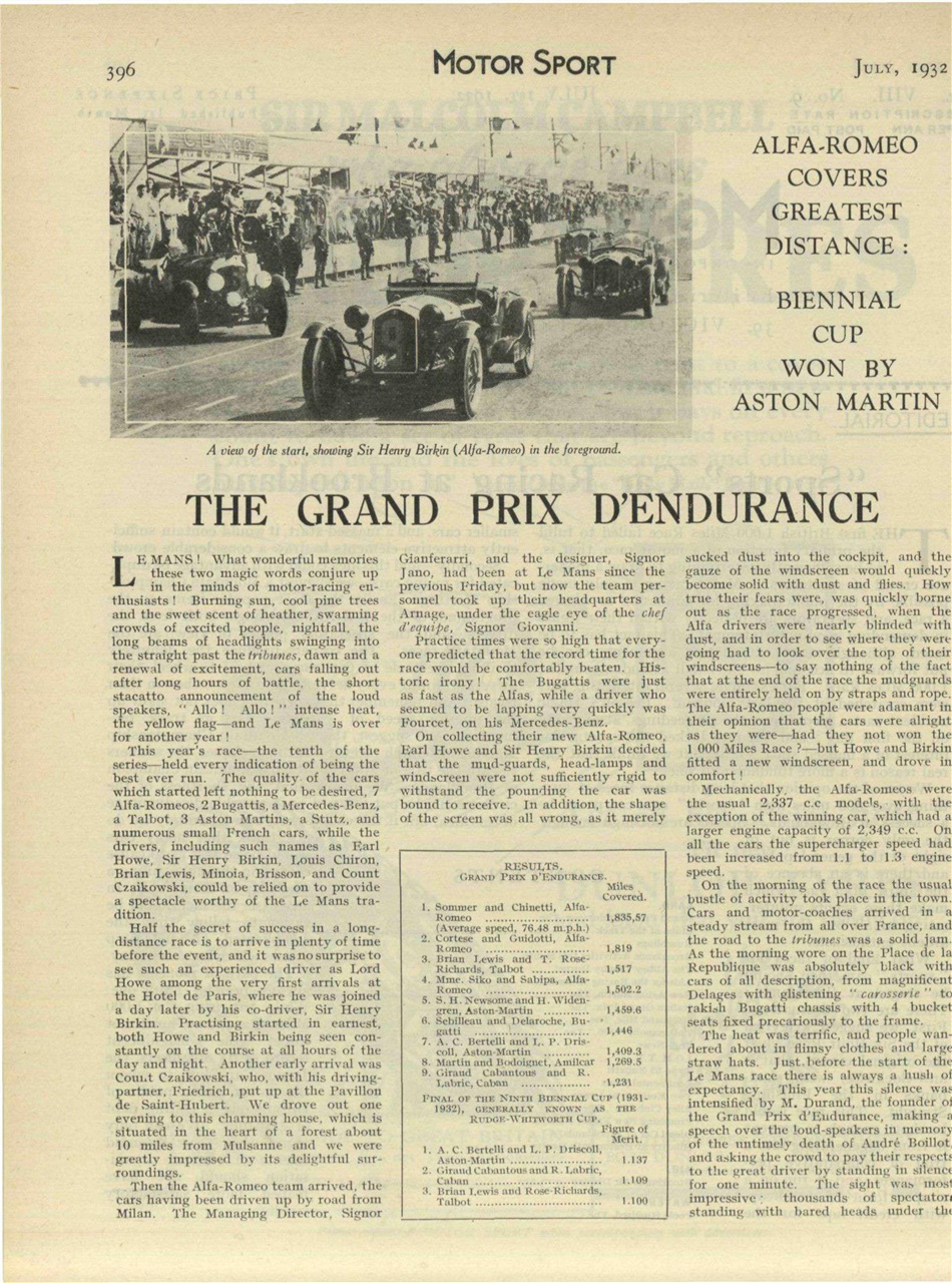 Motor Sport Magazine Preview Pages