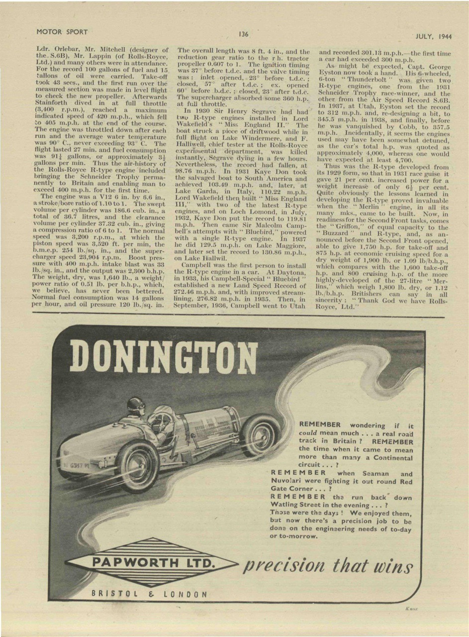 Motor Sport Magazine Preview Pages