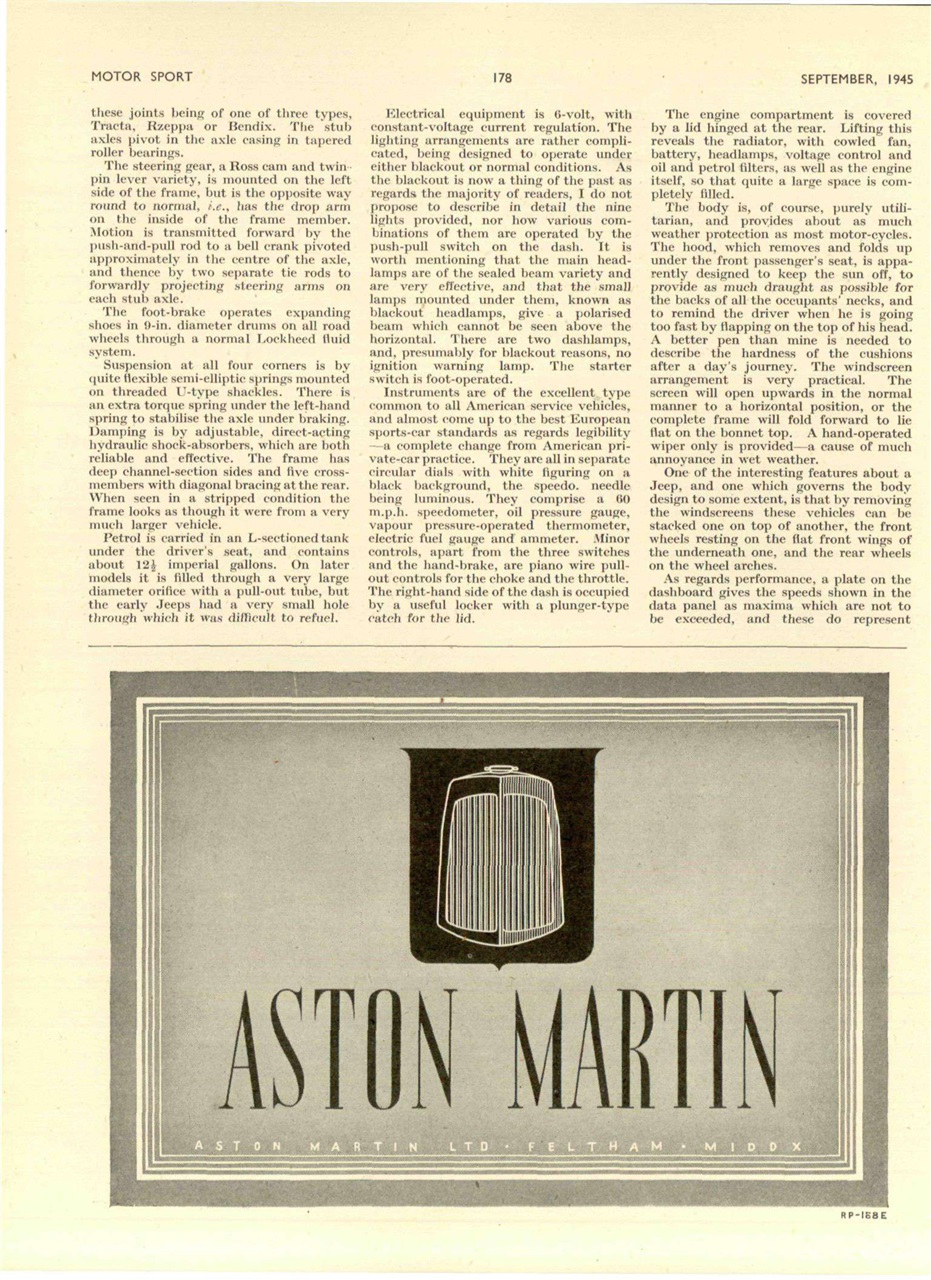 Motor Sport Magazine Preview Pages