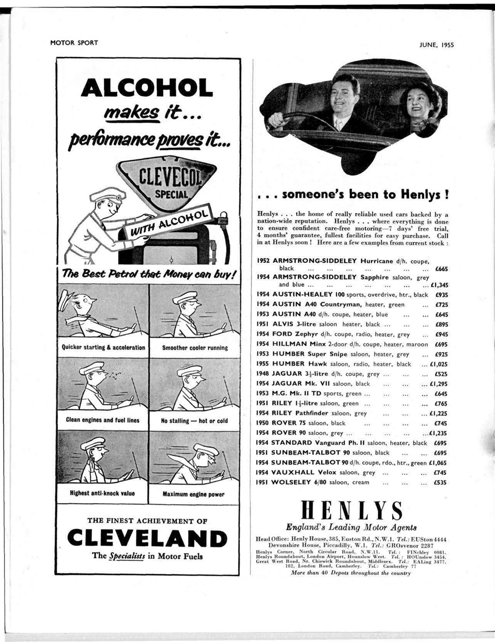 Motor Sport Magazine Preview Pages