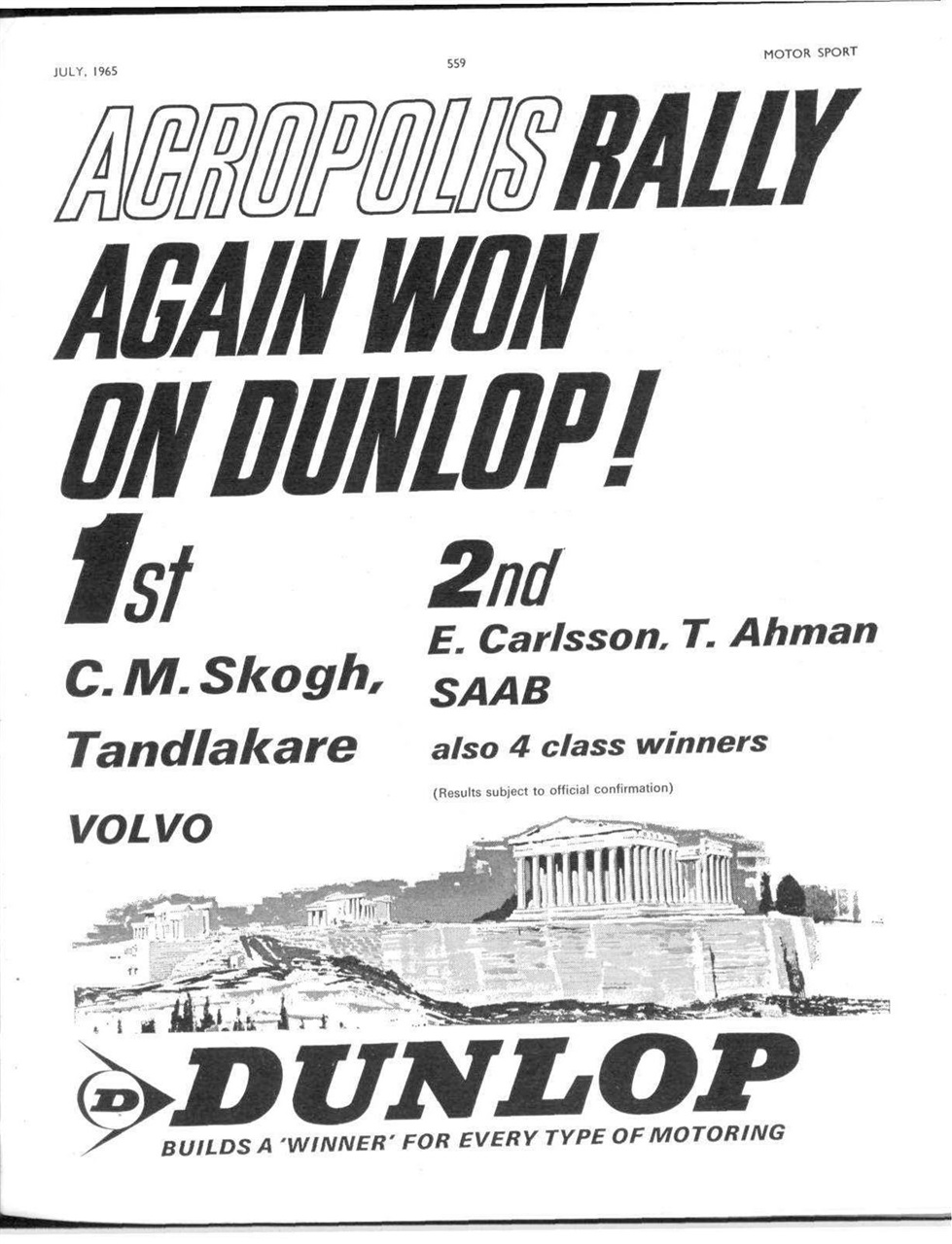 Motor Sport Magazine Preview Pages