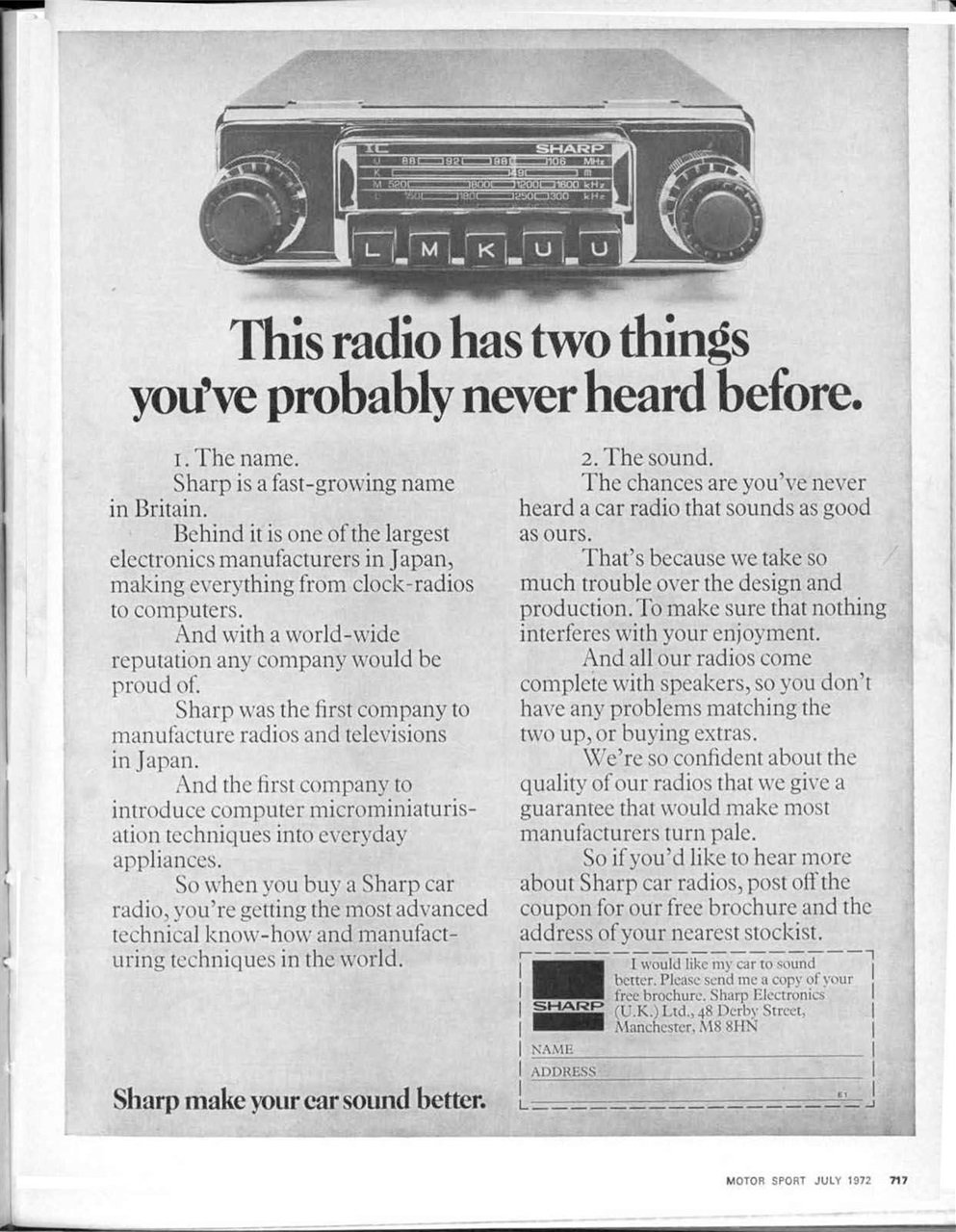 Motor Sport Magazine Preview Pages