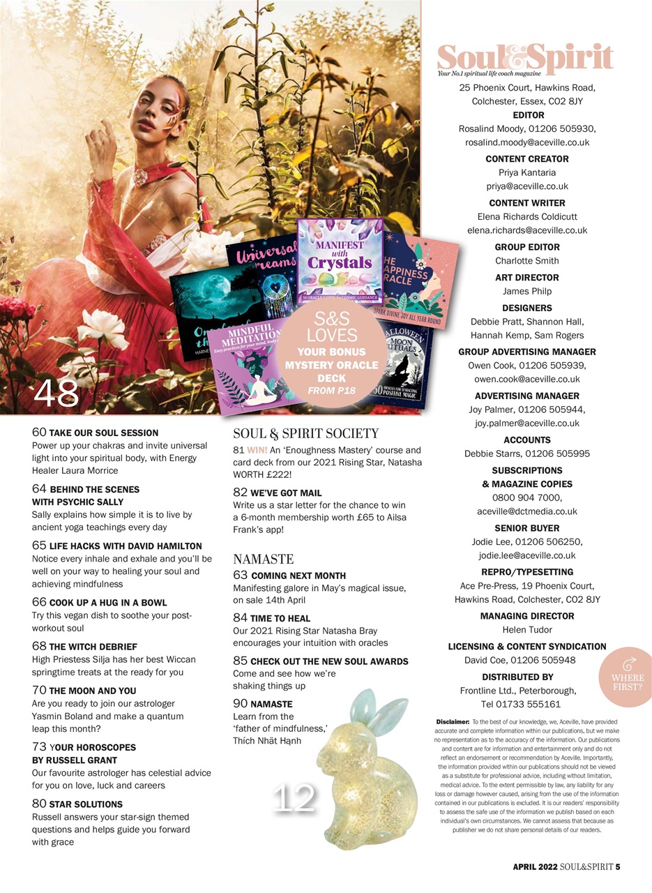 Soul & Spirit Preview Pages