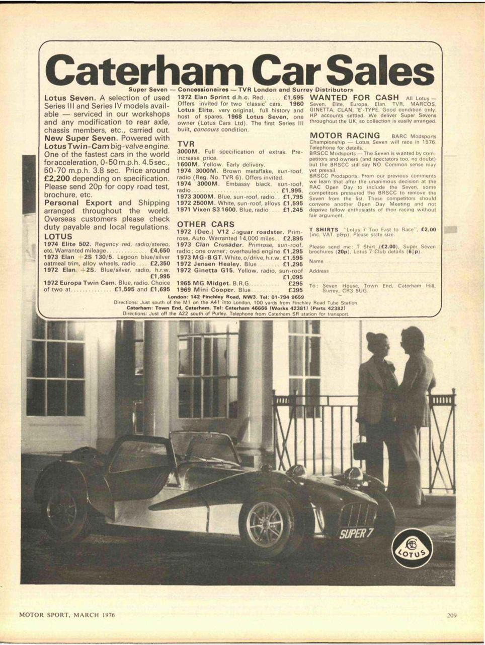 Motor Sport Magazine Preview Pages