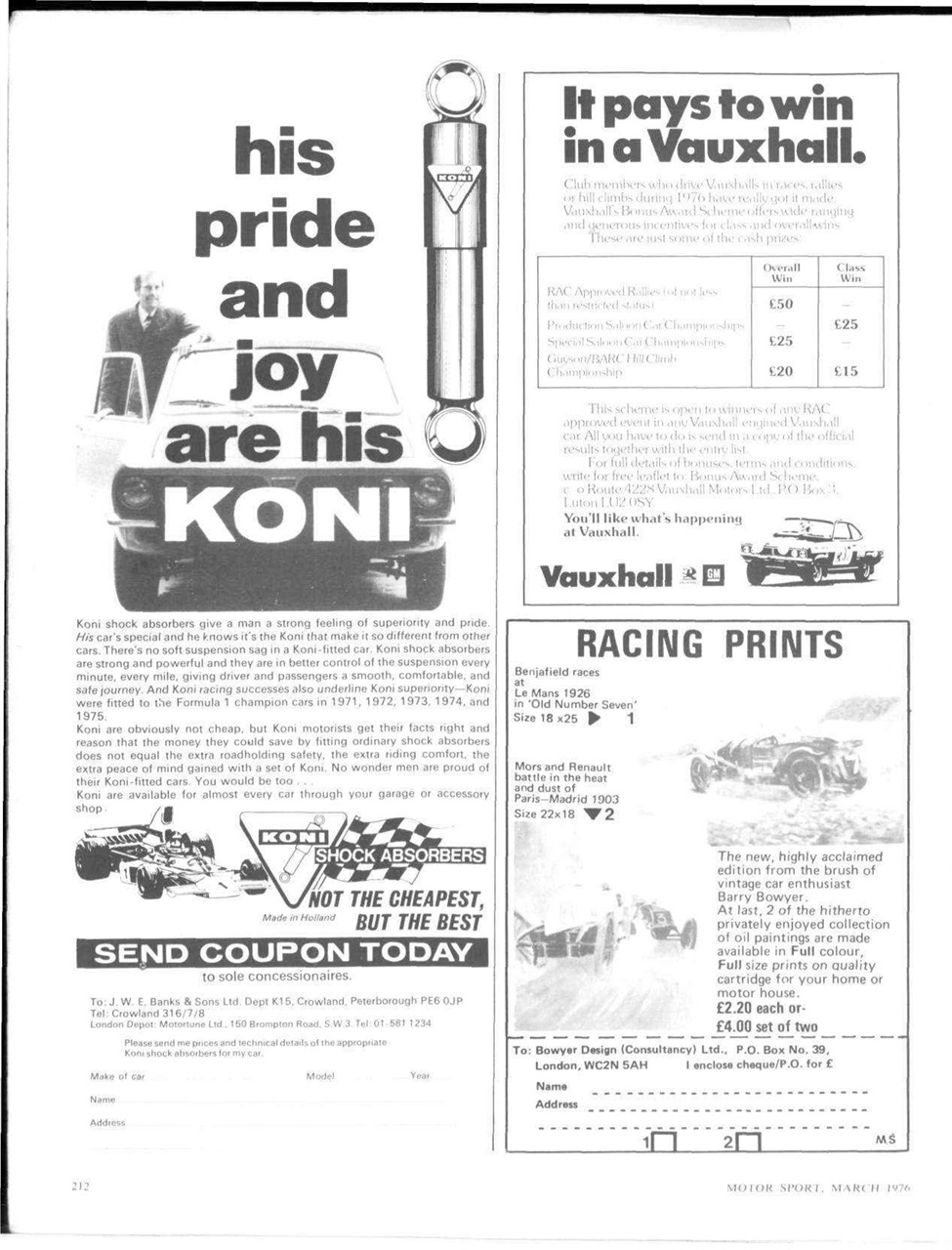 Motor Sport Magazine Preview Pages