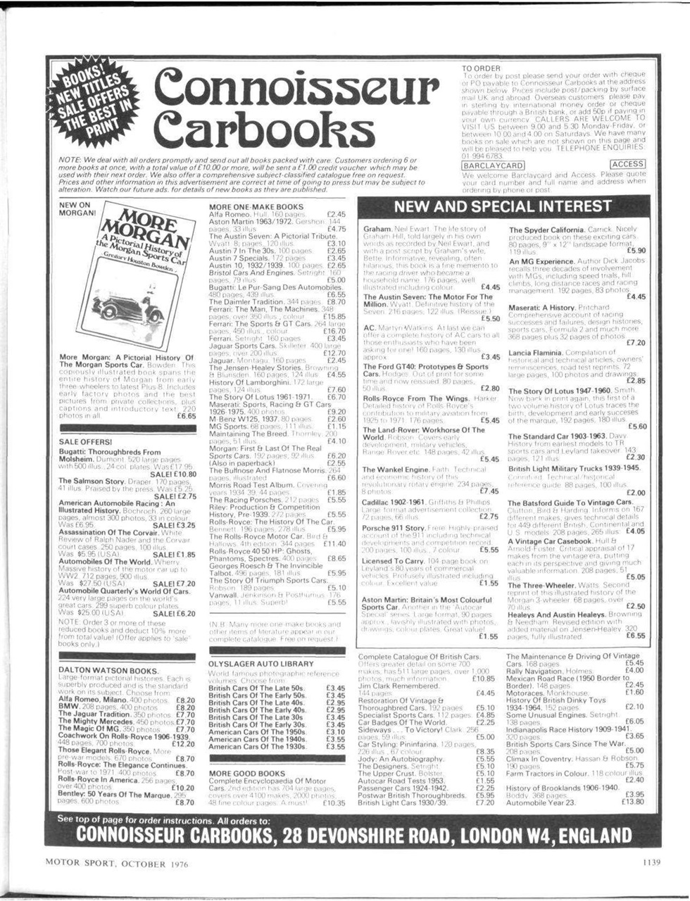 Motor Sport Magazine Preview Pages