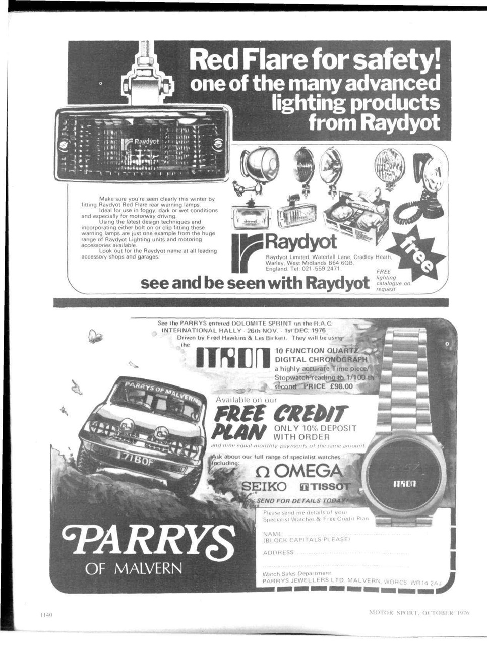 Motor Sport Magazine Preview Pages