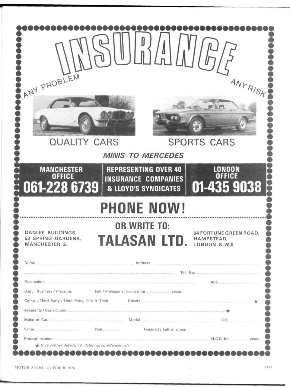 Motor Sport Magazine Preview Pages