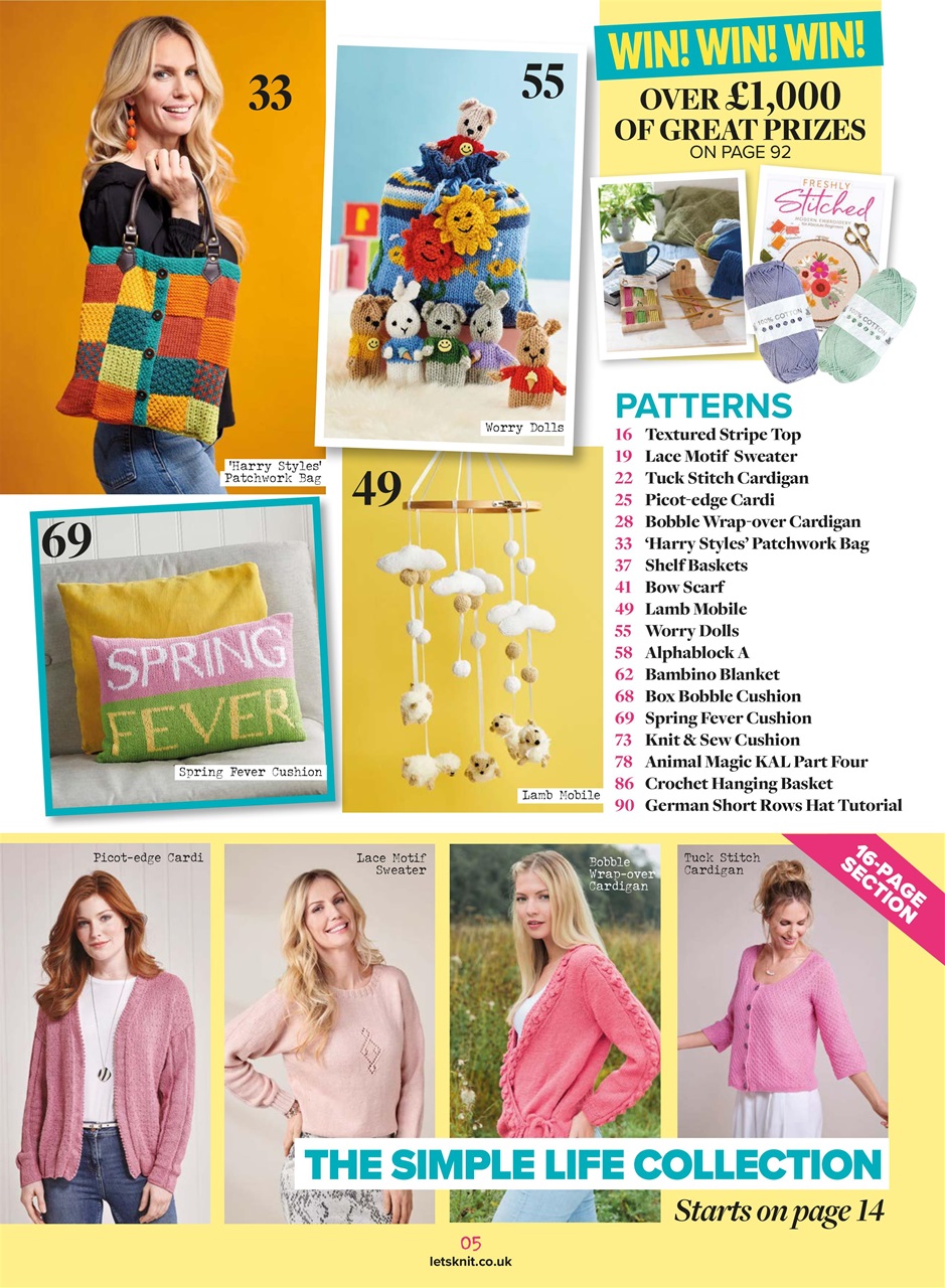 Let's Knit Preview Pages