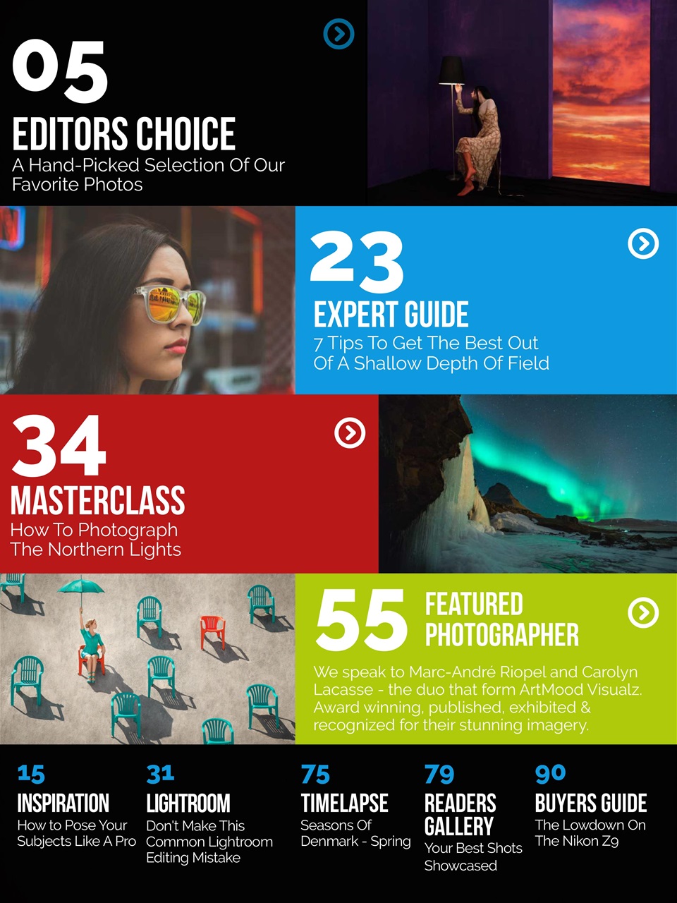 Photography Masterclass Magazine Preview Pages