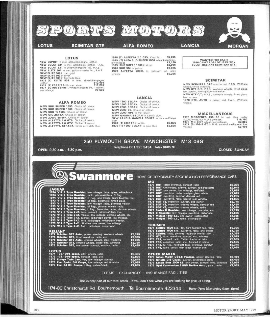 Motor Sport Magazine Preview Pages