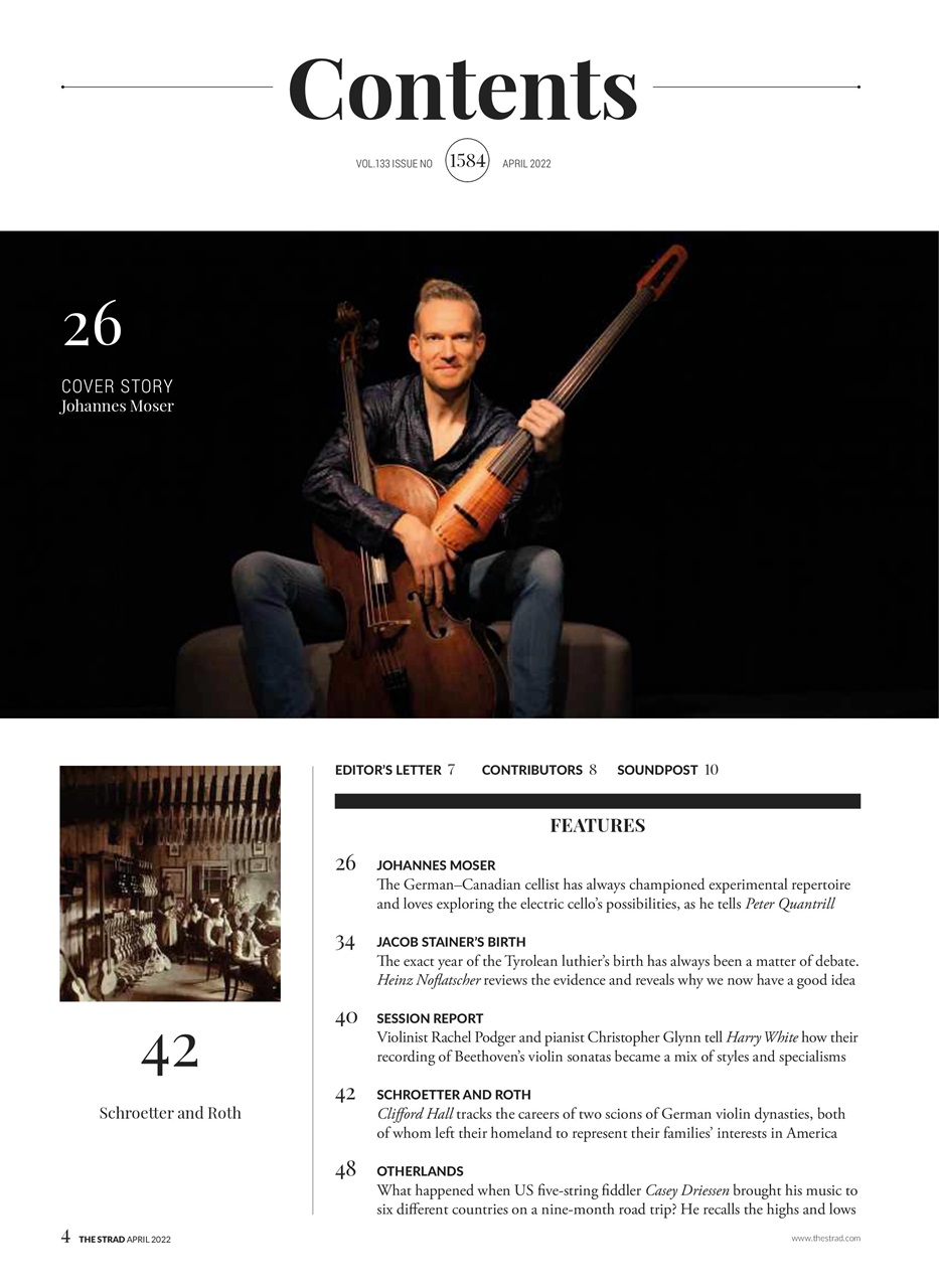 The Strad Preview Pages