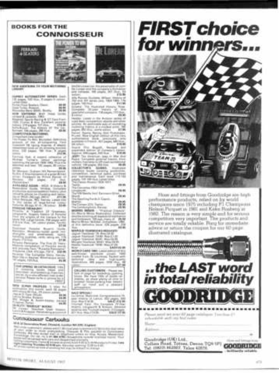 Motor Sport Magazine Preview Pages