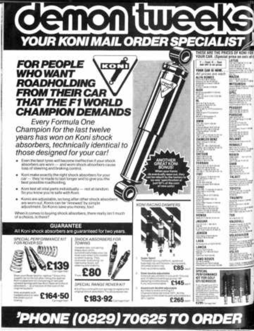 Motor Sport Magazine Preview Pages