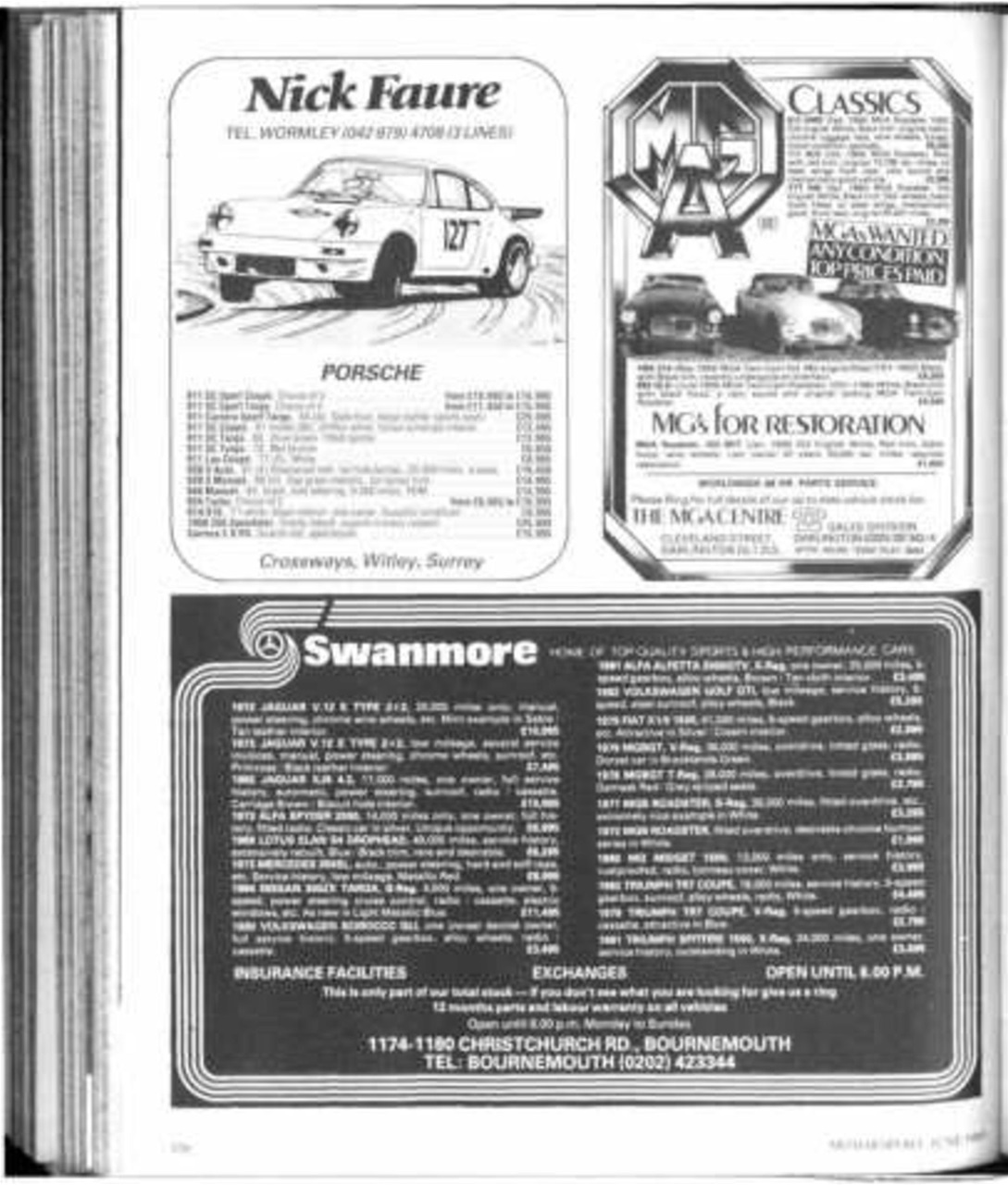 Motor Sport Magazine Preview Pages