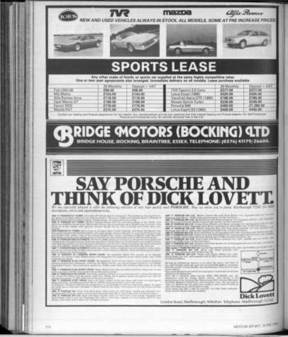 Motor Sport Magazine Preview Pages