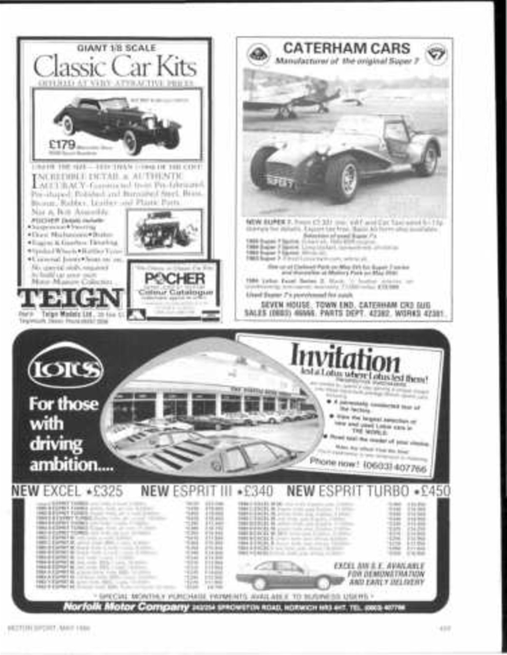 Motor Sport Magazine Preview Pages