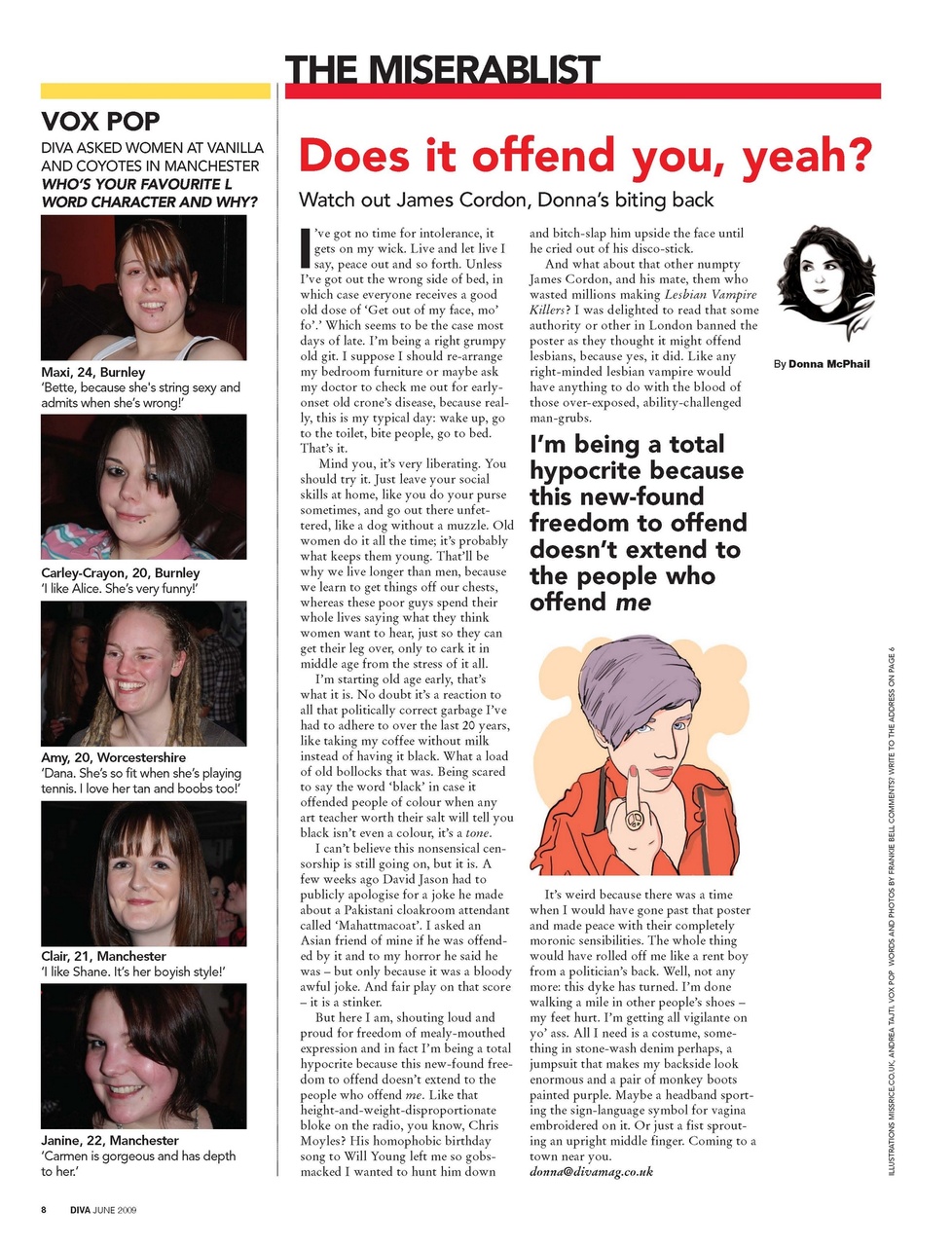 DIVA Magazine Preview Pages