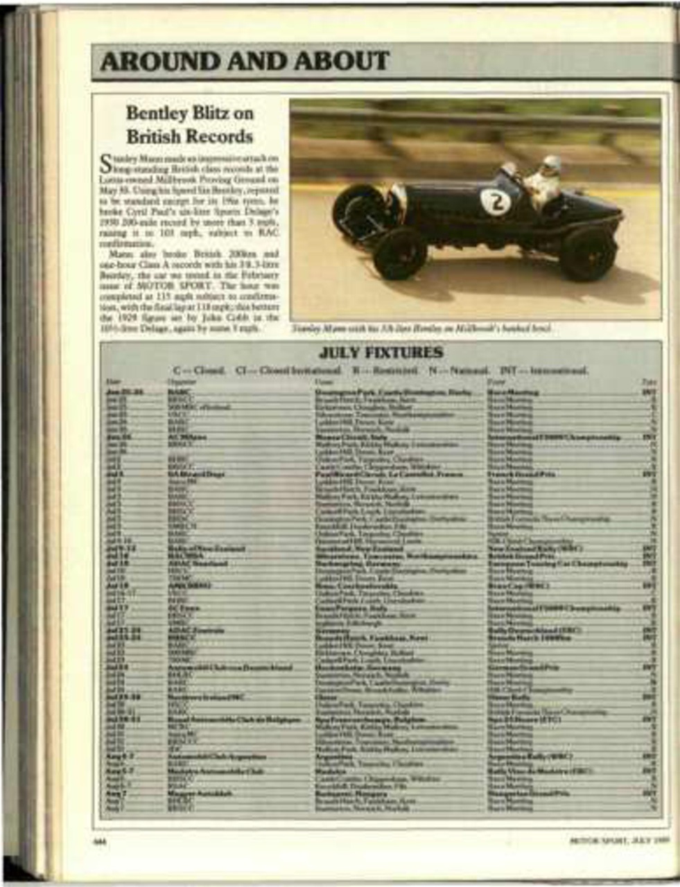 Motor Sport Magazine Preview Pages