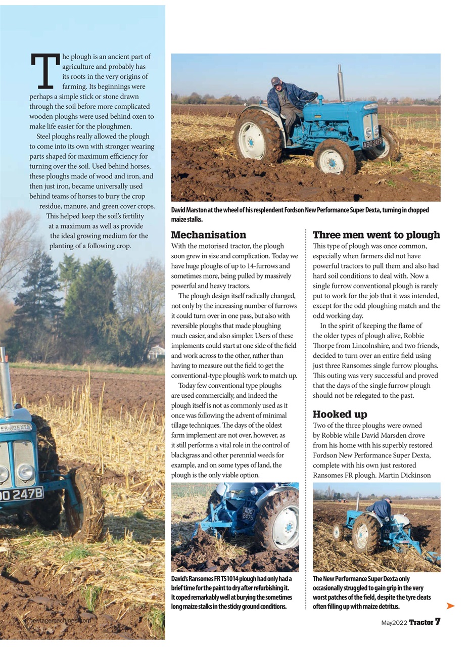 Tractor & Farming Heritage Magazine Preview Pages