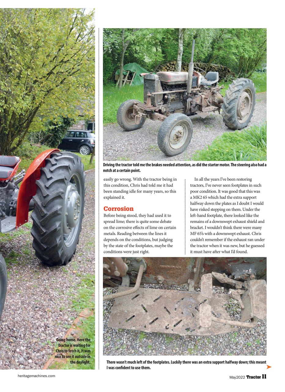 Tractor & Farming Heritage Magazine Preview Pages