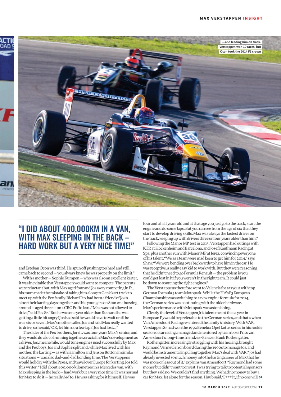 Autosport Preview Pages