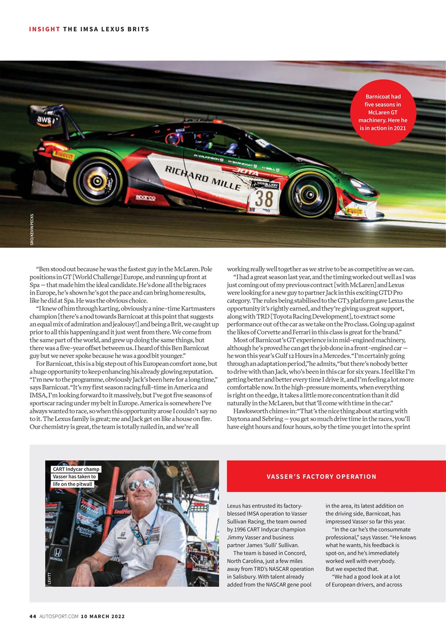 Autosport Preview Pages