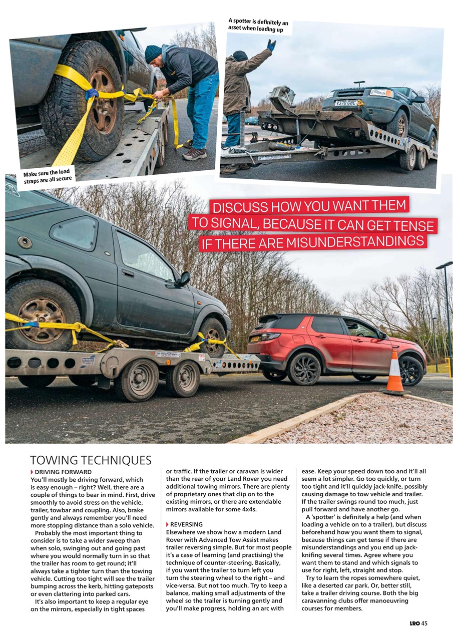 Land Rover Owner Preview Pages