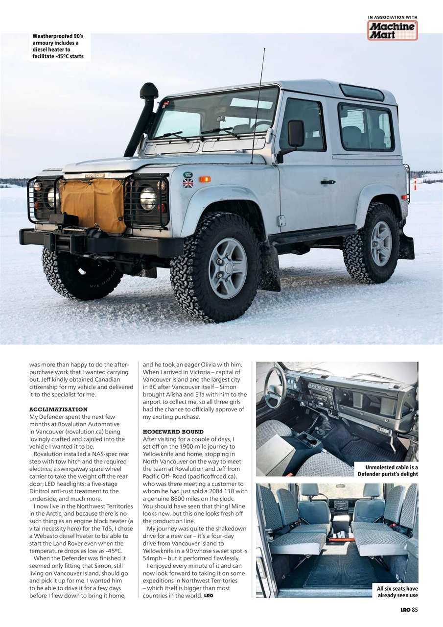 Land Rover Owner Preview Pages