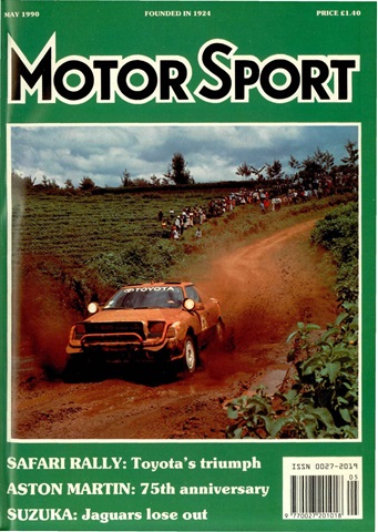 Motor Sport: May 1990 issue Motor Sport: May 1990