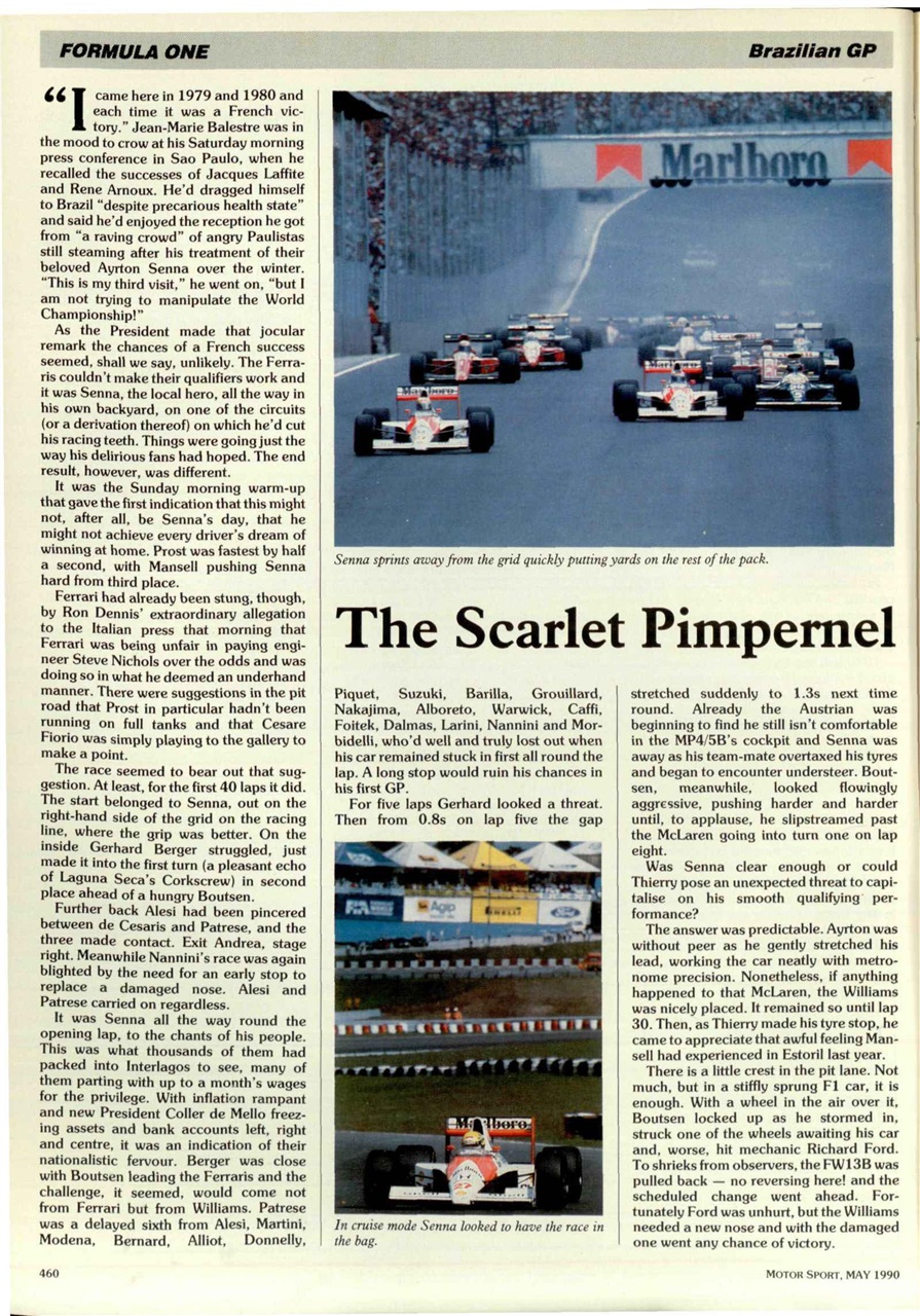 Motor Sport Magazine Preview Pages