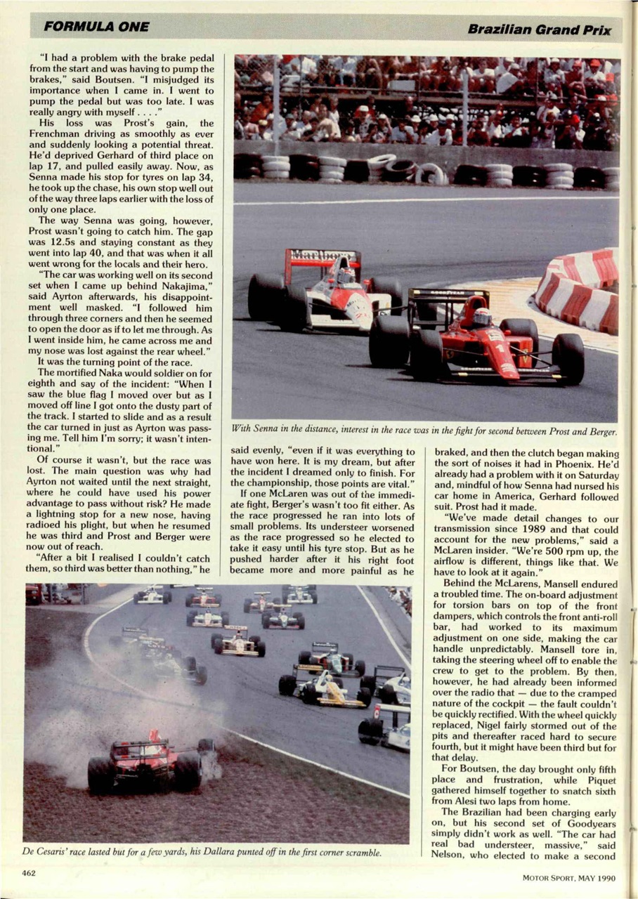 Motor Sport Magazine Preview Pages
