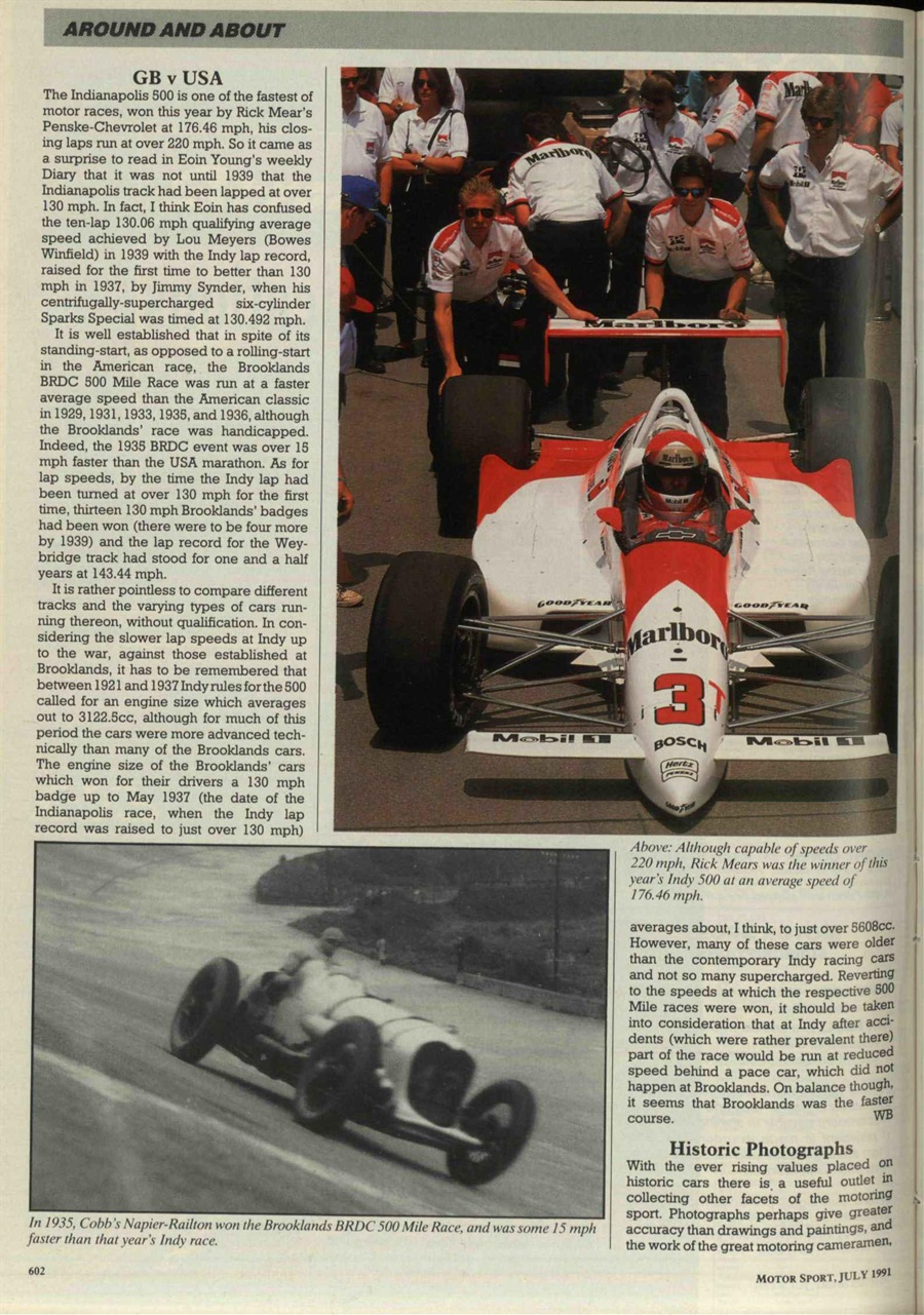 Motor Sport Magazine Preview Pages