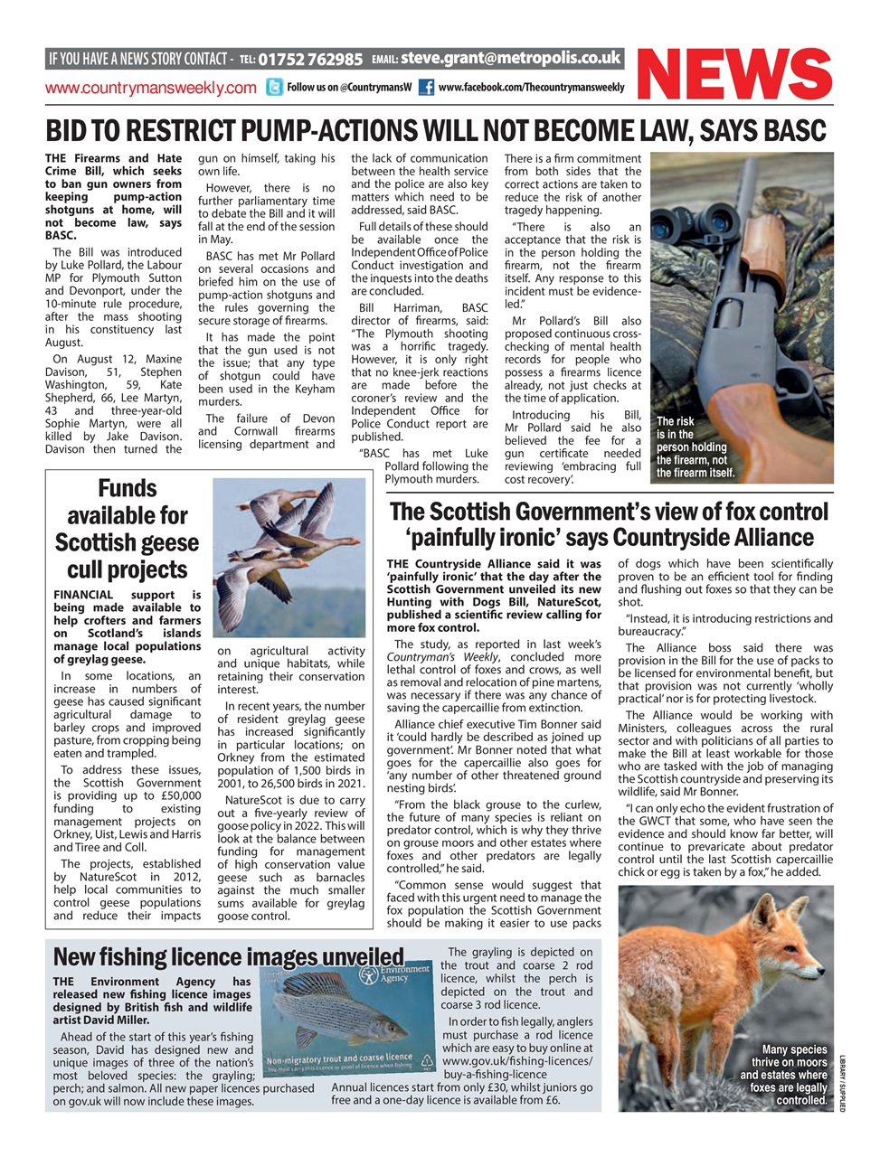Countryman's Weekly Preview Pages