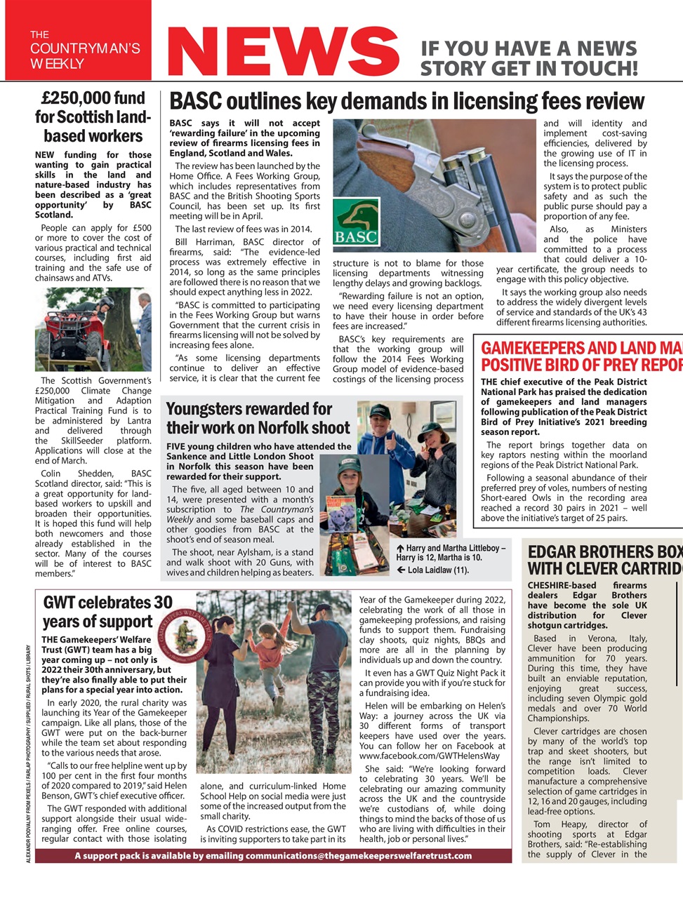 Countryman's Weekly Preview Pages