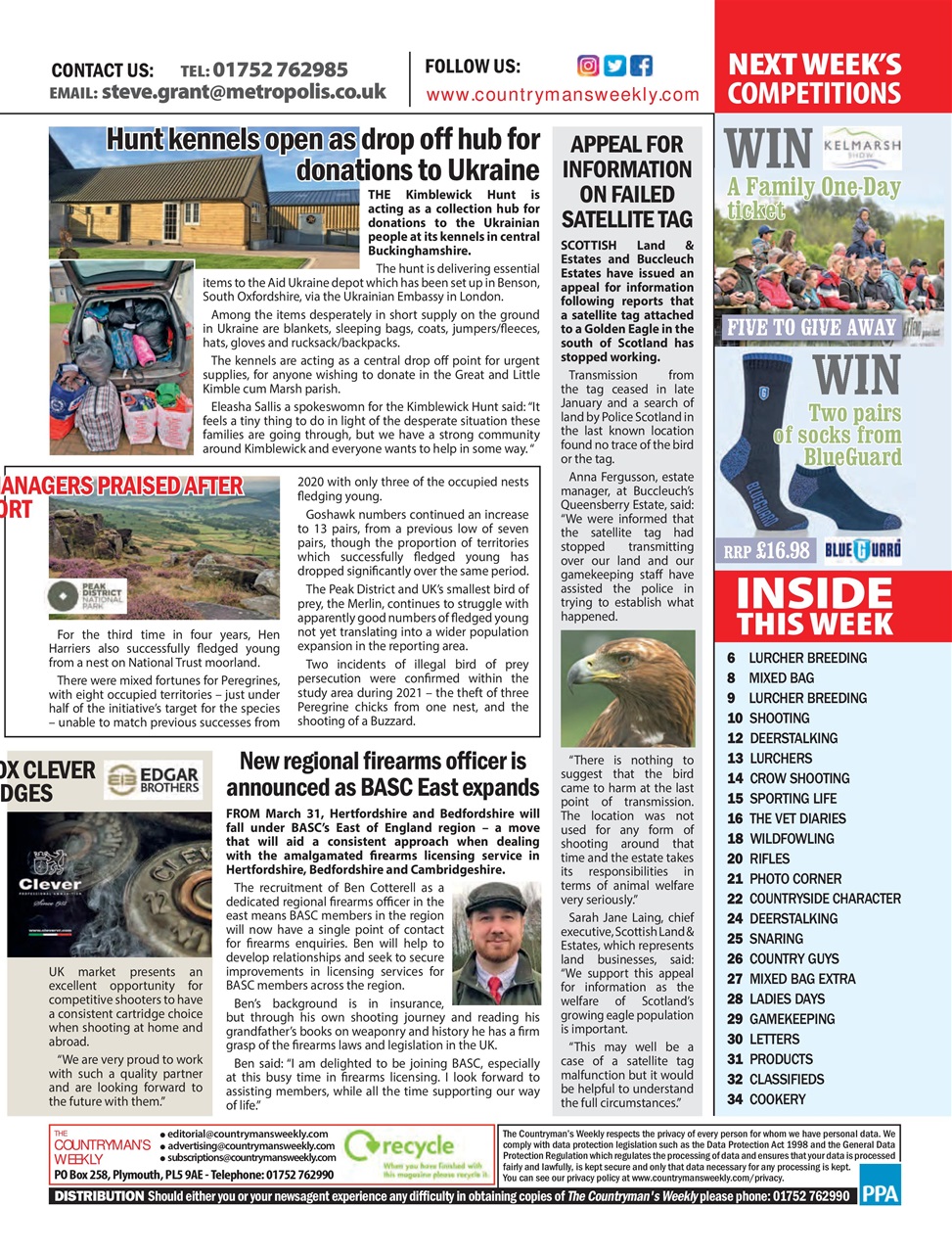 Countryman's Weekly Preview Pages