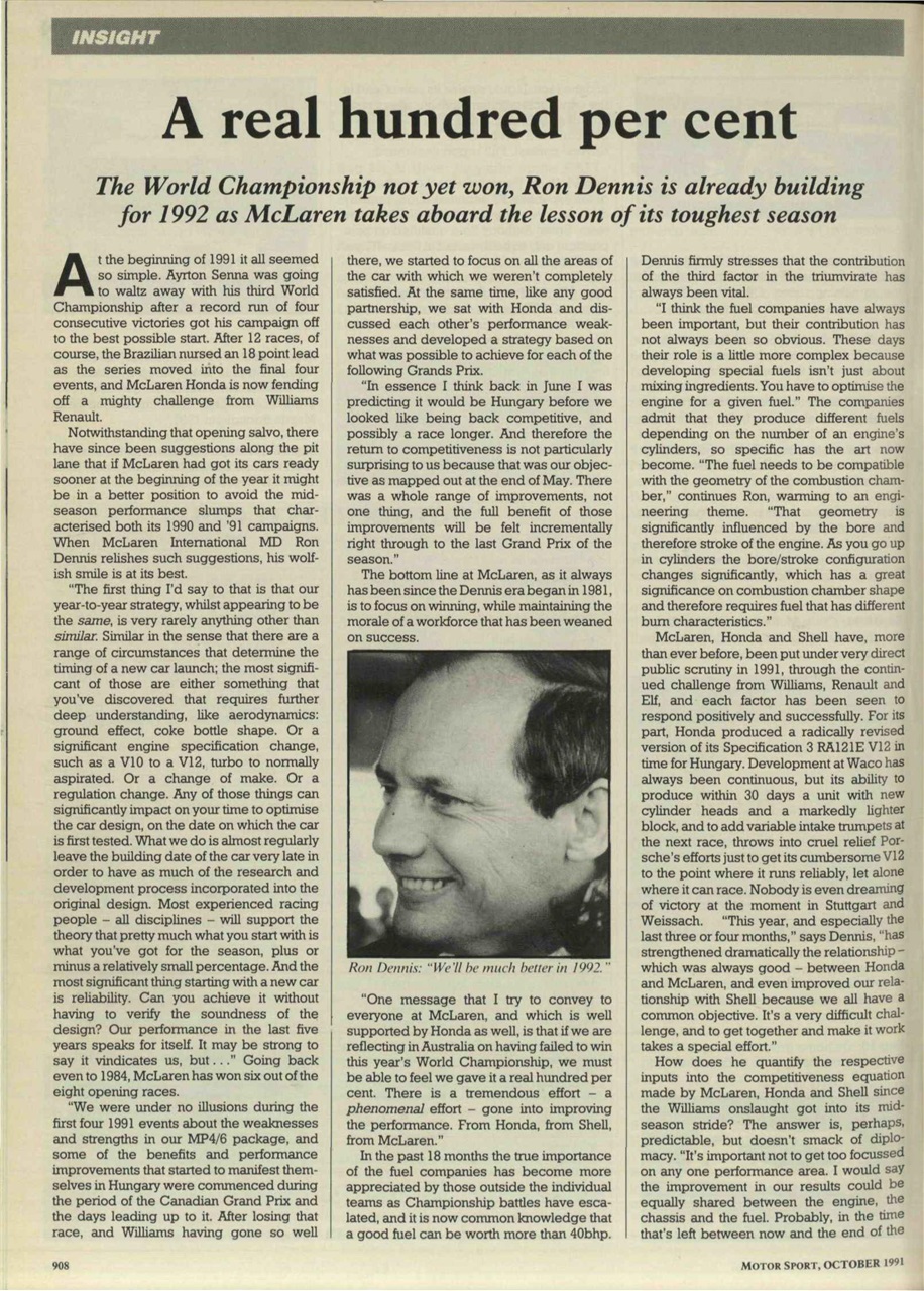 Motor Sport Magazine Preview Pages