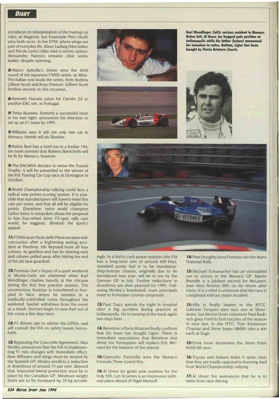 Motor Sport Magazine Preview Pages