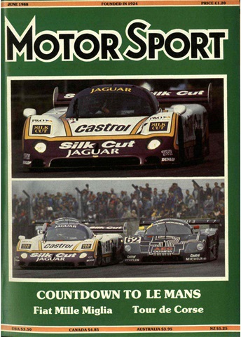 Motor Sport: June 1998 issue Motor Sport: June 1998