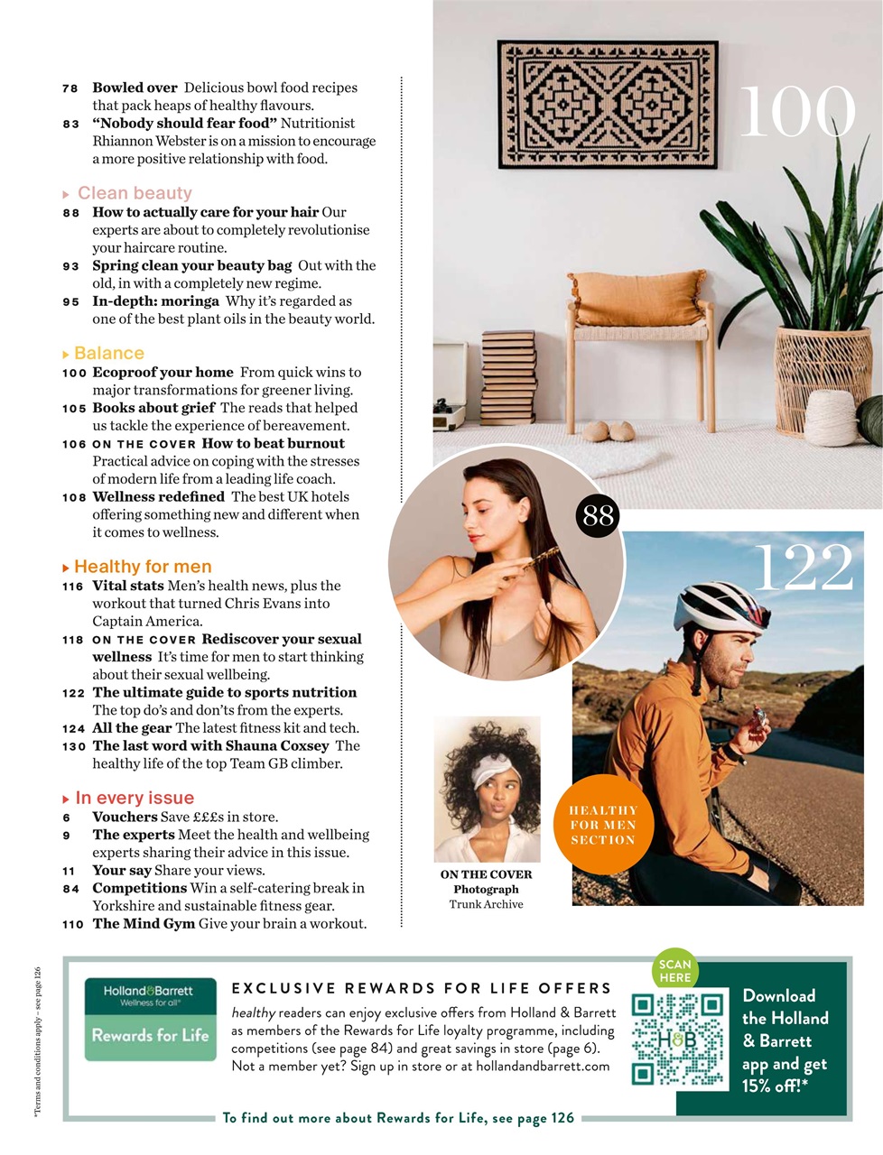 Healthy Magazine Preview Pages