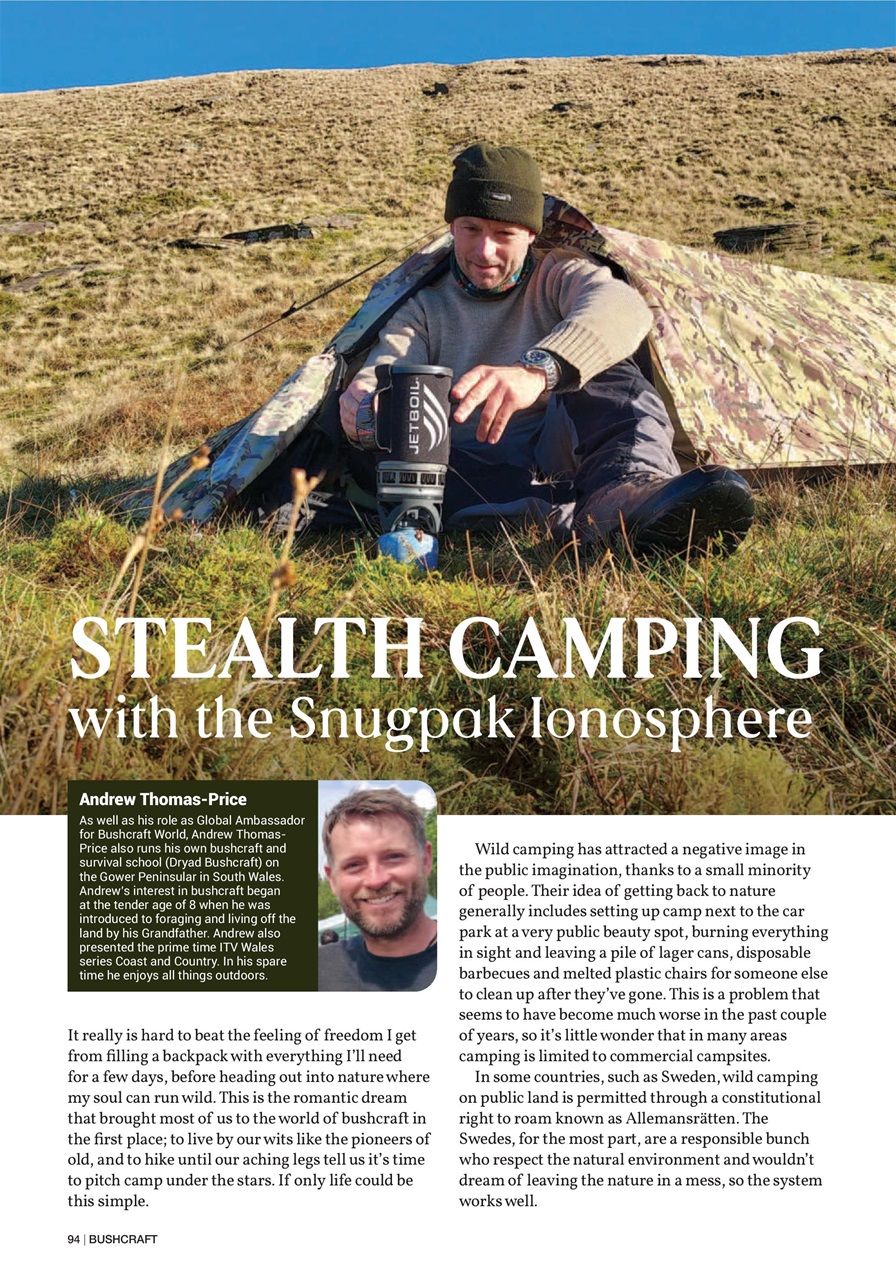 Bushcraft & Survival Skills Magazine Preview Pages