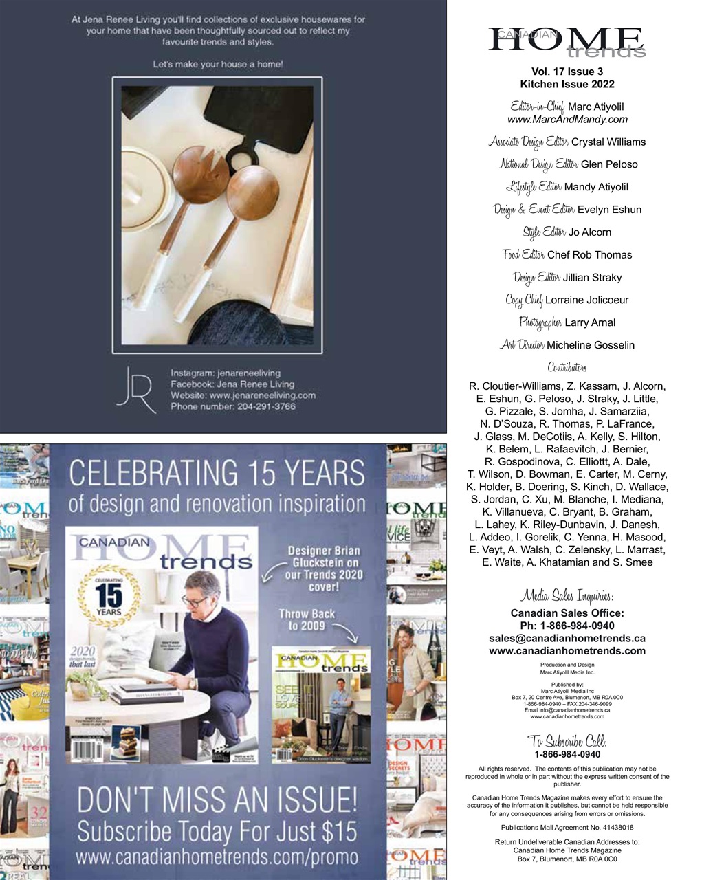 Canadian Home Trends Preview Pages