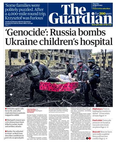 The Guardian Newspaper issue Thursday, March 10, 2022